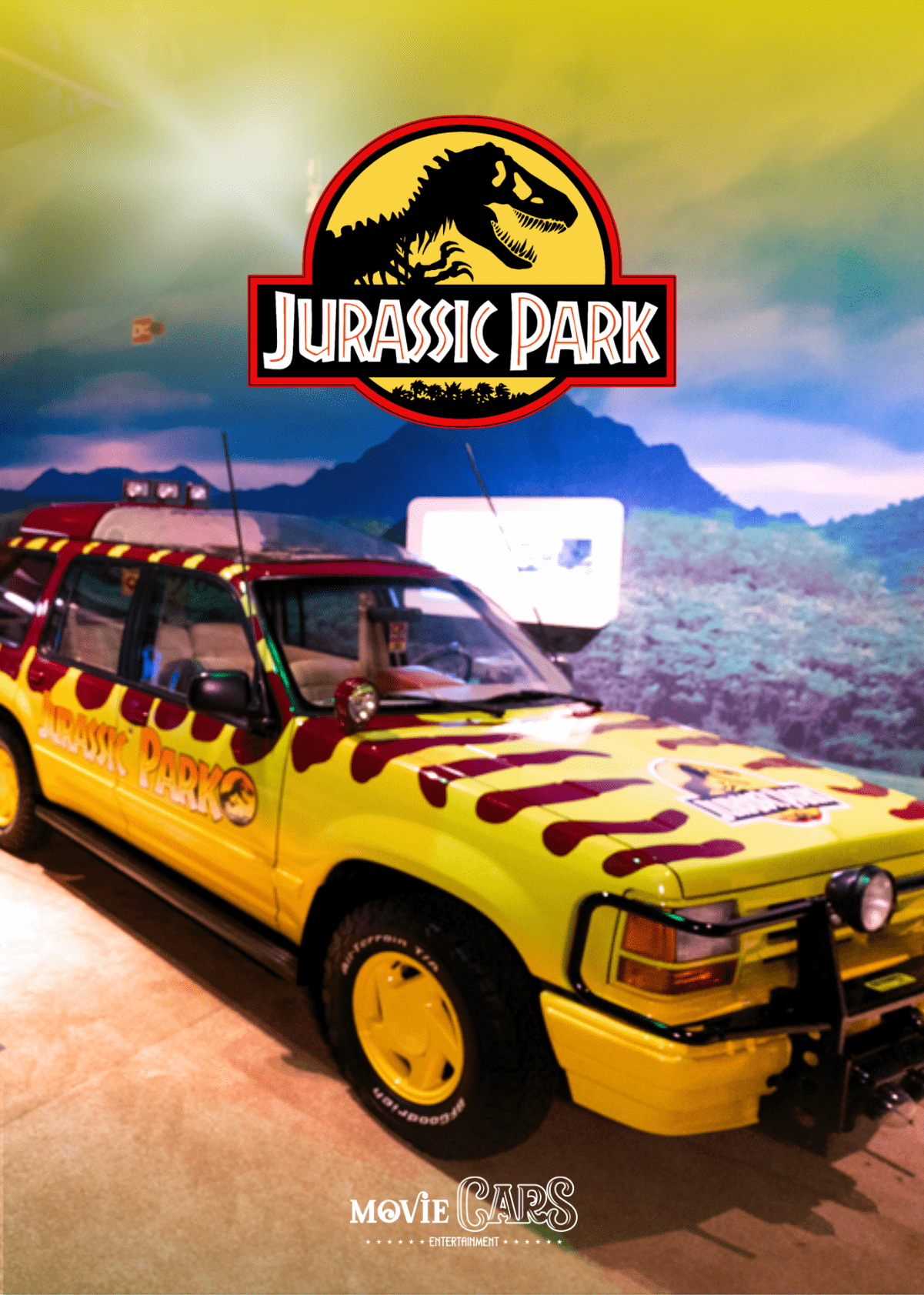 Carro do Jurassic Park em Foz do Iguaçu