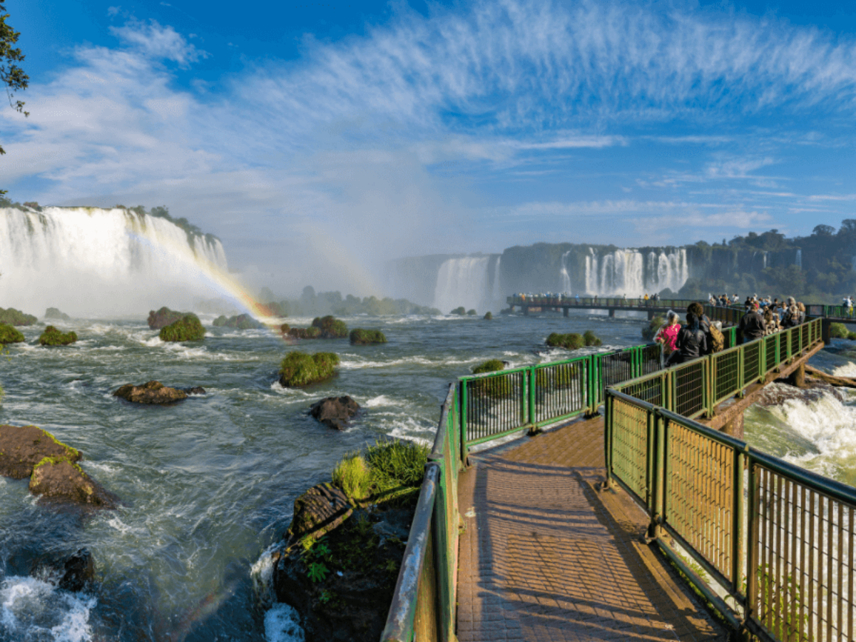 Foto das Cataratas do Iguaçu em Foz do Iguaçu