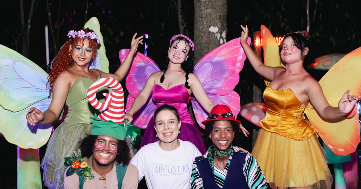 Lumina Park eleva a magia em Foz do Iguaçu com fadas e duendes