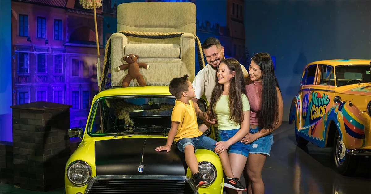 Capa do blog - Wonder Park Foz em família - família no movie cars em Foz do Iguaçu