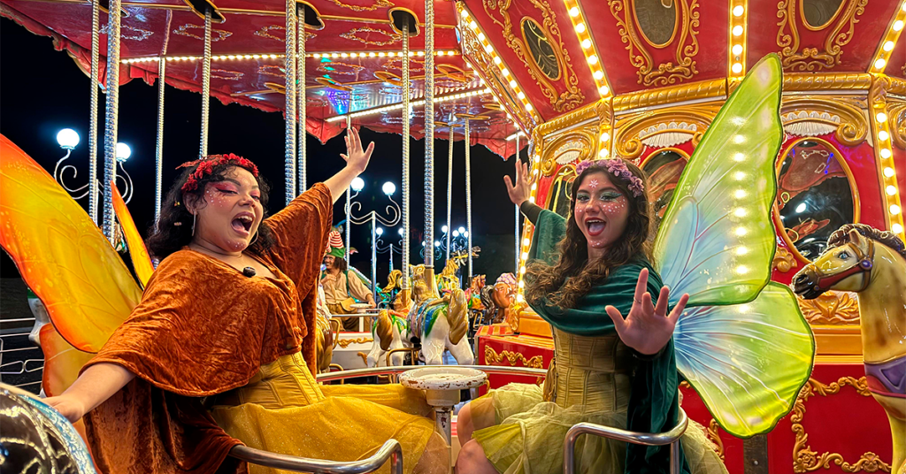 Capa do Blog: Wonder Park Foz e outros atrativos de Foz - imagem do carrossel do Wonder Experience