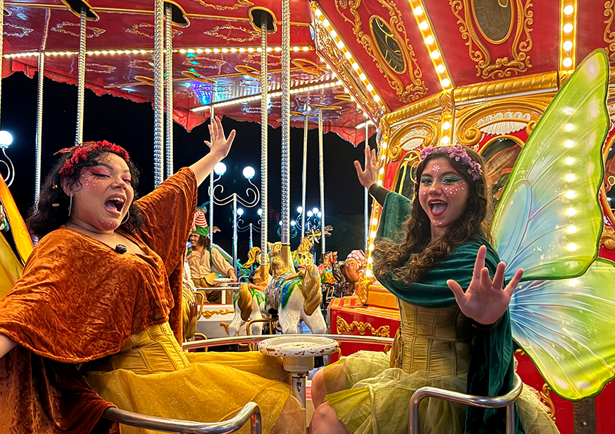 Capa do Blog: Wonder Park Foz e outros atrativos de Foz - imagem do carrossel do Wonder Experience