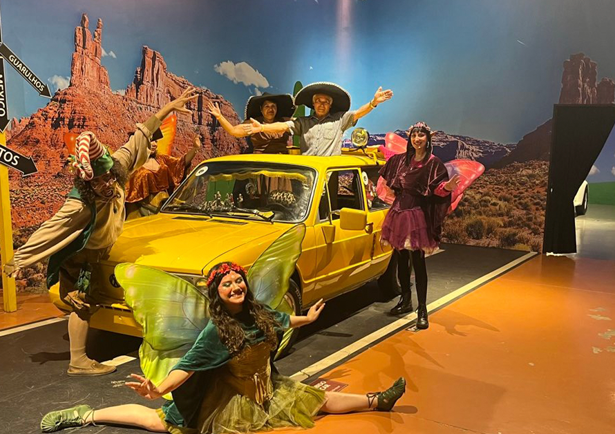 Capa do Blog: passeio no Movie Cars - Wonder Park Foz