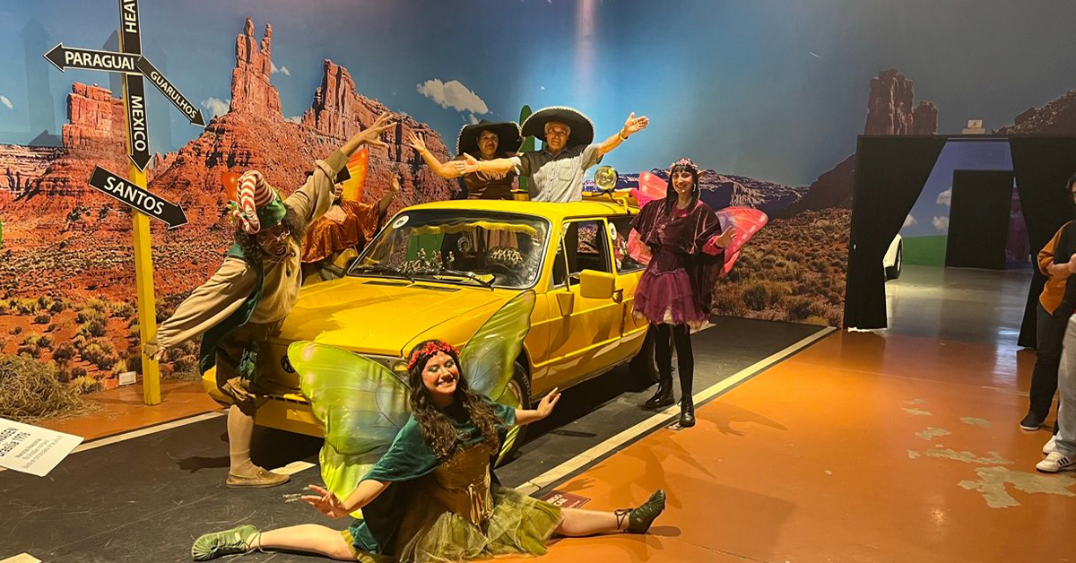 Capa do Blog: passeio no Movie Cars - Wonder Park Foz