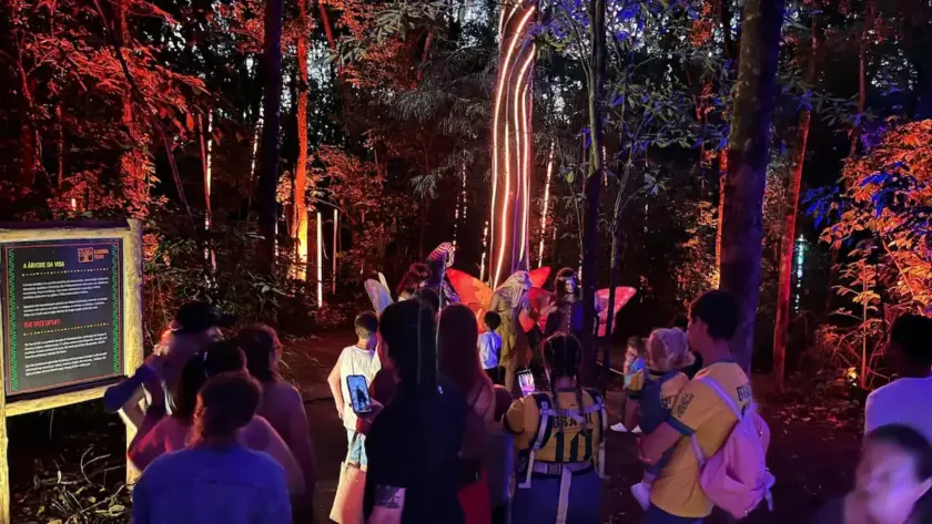 Capa do Blog: Novidades em foz do Iguaçu 2026 - Imagem do Lumina Park